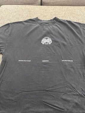 Darc Sport Black Short-Sleeve Wolves Club Graphic Tee